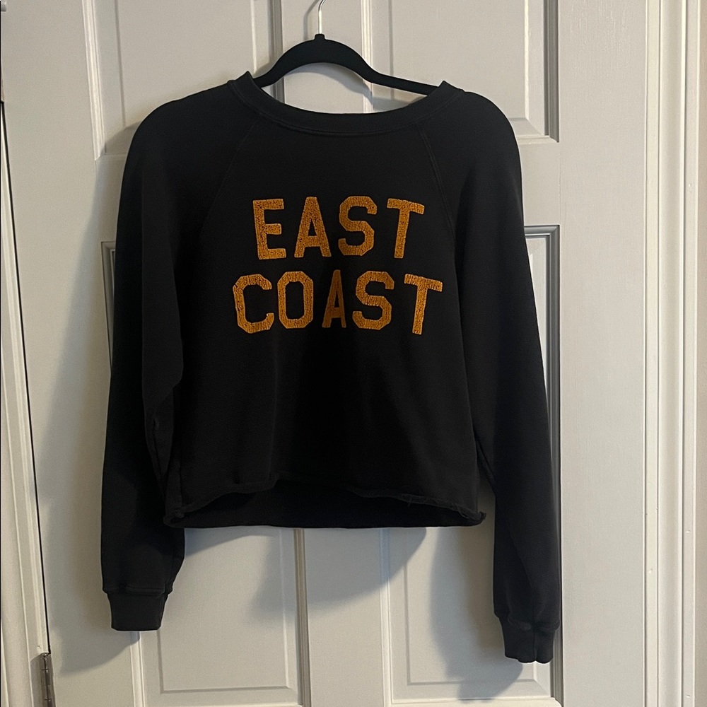 Black RetroBrand Los Angeles ‘East Coast' Sweatshirt
